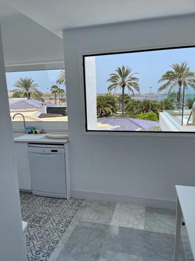 Pasitoblanco Porto Mare 45 Seaview Villa Private Heated Pool Pasito Blanco Exterior photo